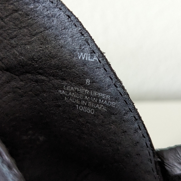 Steve Madden Wila Ankle Boots (Booties) in Size 8 Black - Picture 7 of 9